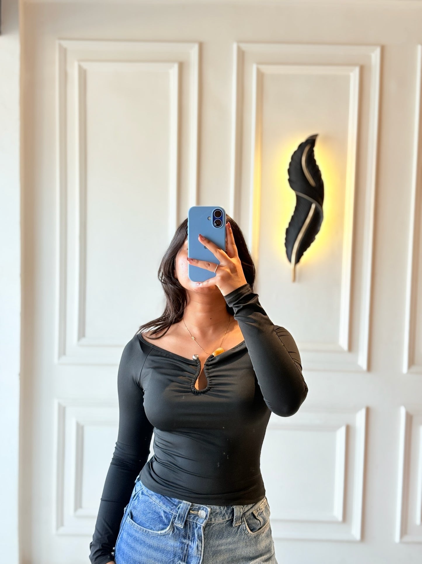 Asymmetrical Full Sleeved Top