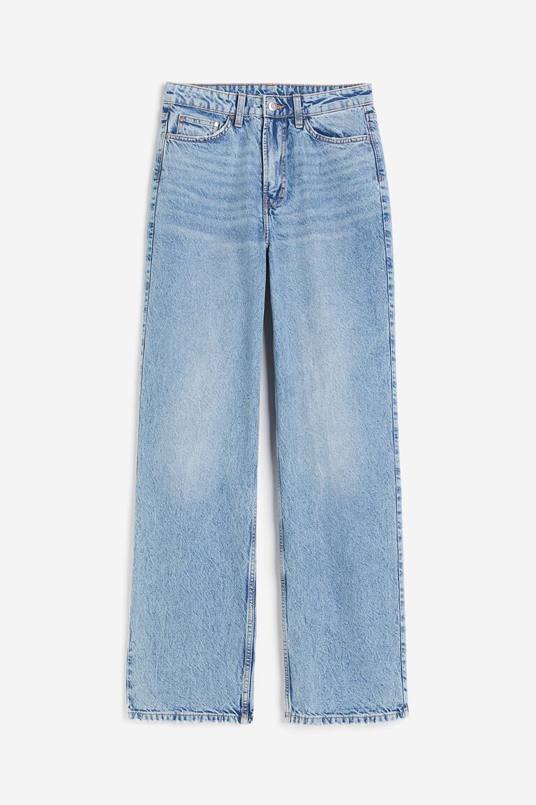 HM Wide High Rise Denim