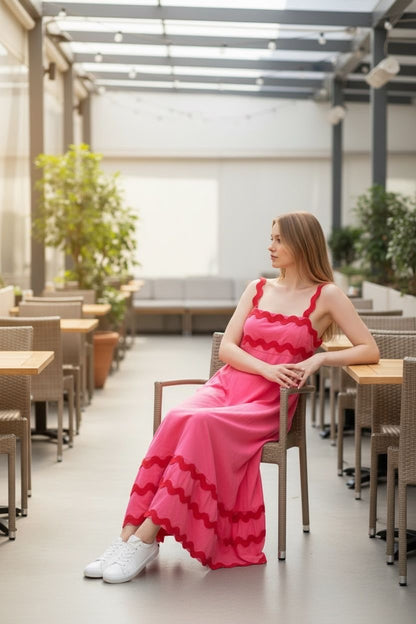 Smocking A-line Dress