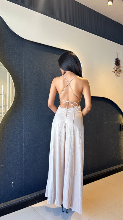 Chic Backless Cut-Out Dress
