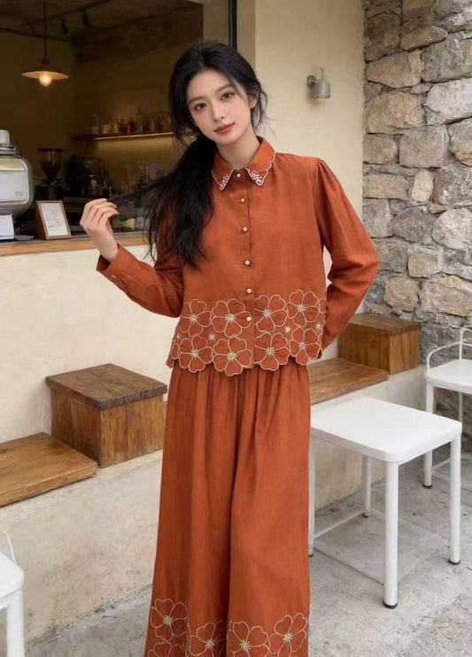 Embroidered Coord Set