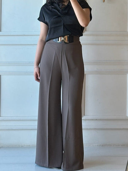 Korean belted Trousers