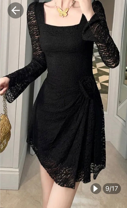 Mini Lacy Dress