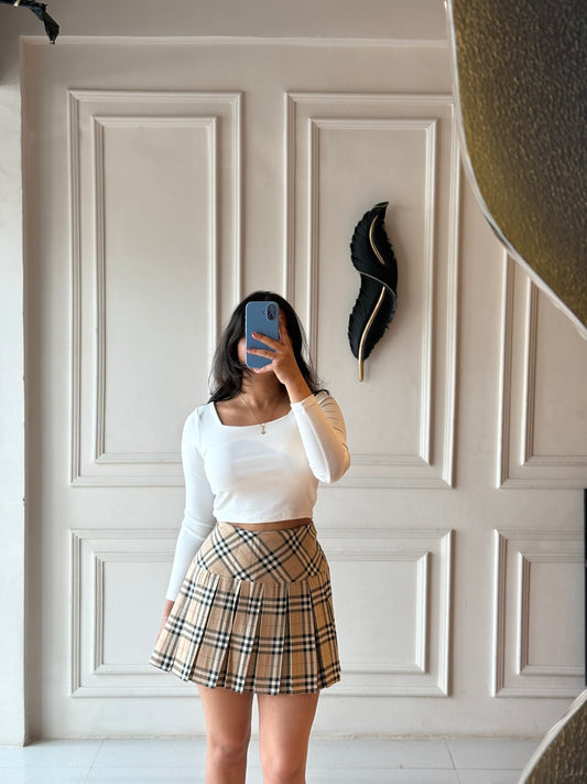 Pleated Tennis Skirt