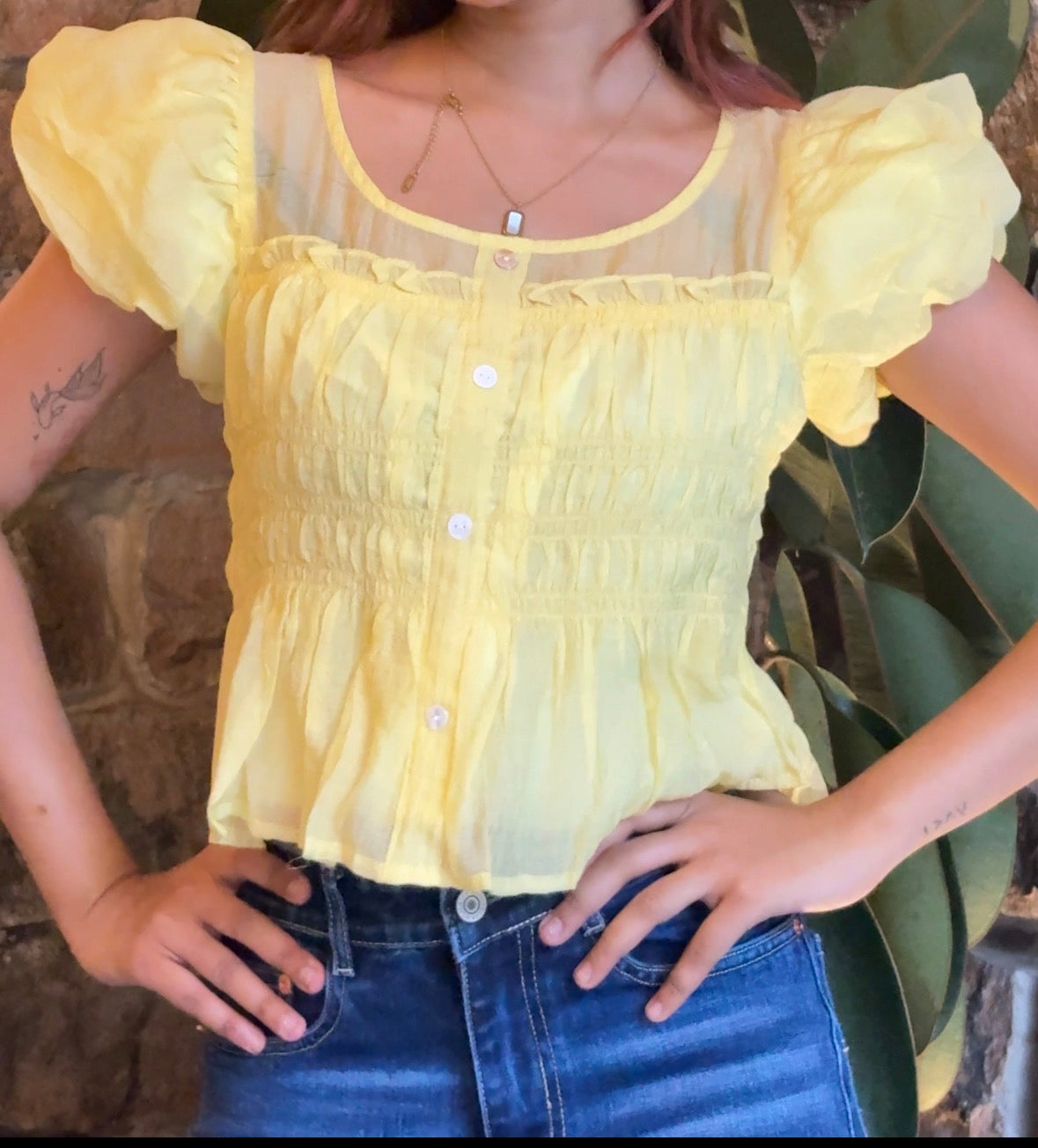 Smocked Top
