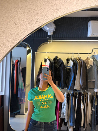 Funky green baby Tee