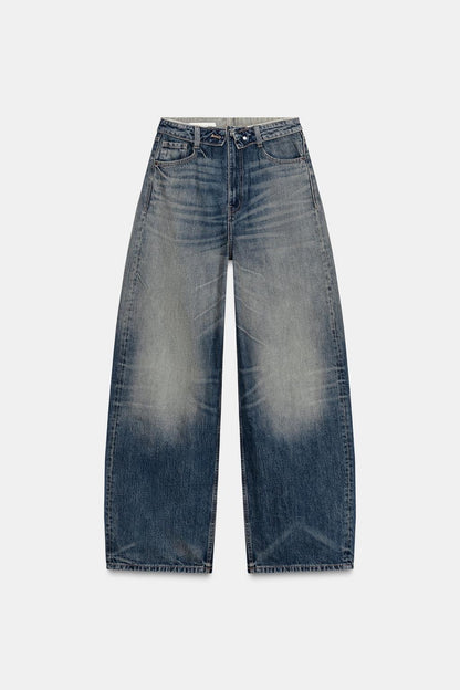 Z@ra TRF Folded Waist Denim