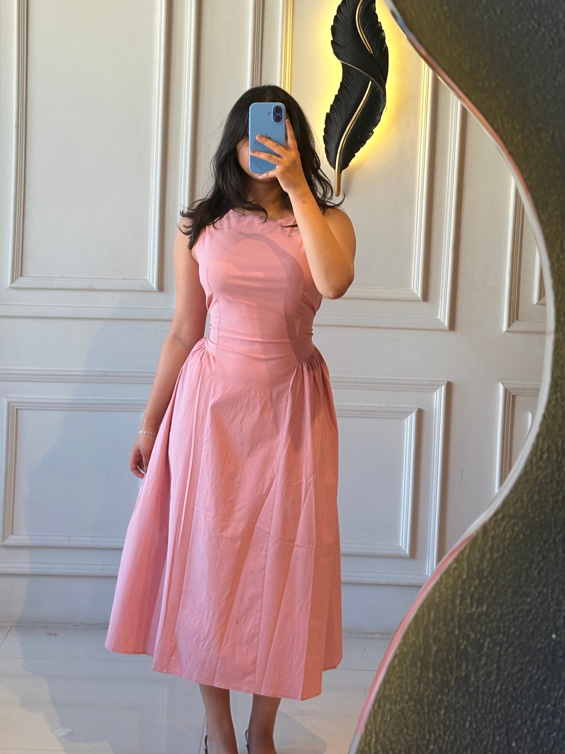midi dress with bow on back Strapless Midi Wedding Dress Designed With Bow Back ZW909 -