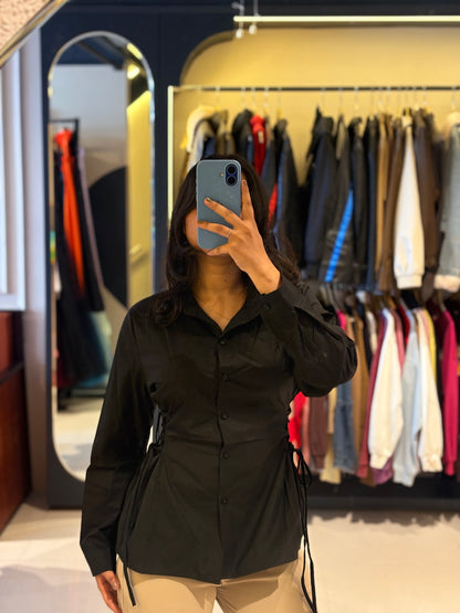Fitted Knotted Shirt