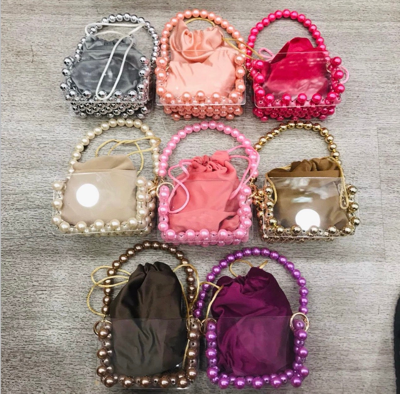 Luxe pearl potli bag