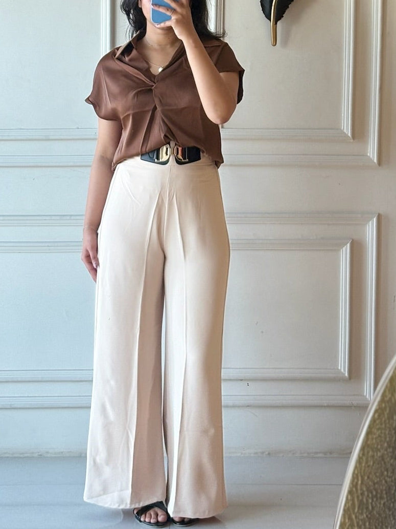 Korean belted Trousers