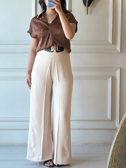 Korean belted Trousers