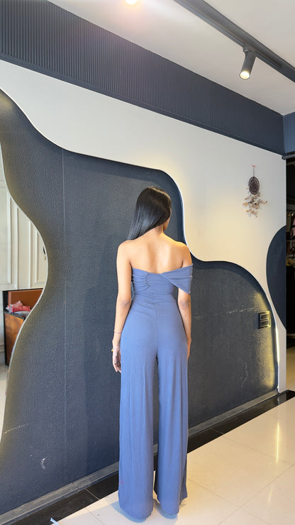 One Shoulder Jumpsuit