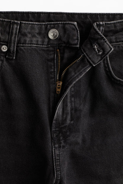 HM charcoal loose straight fit