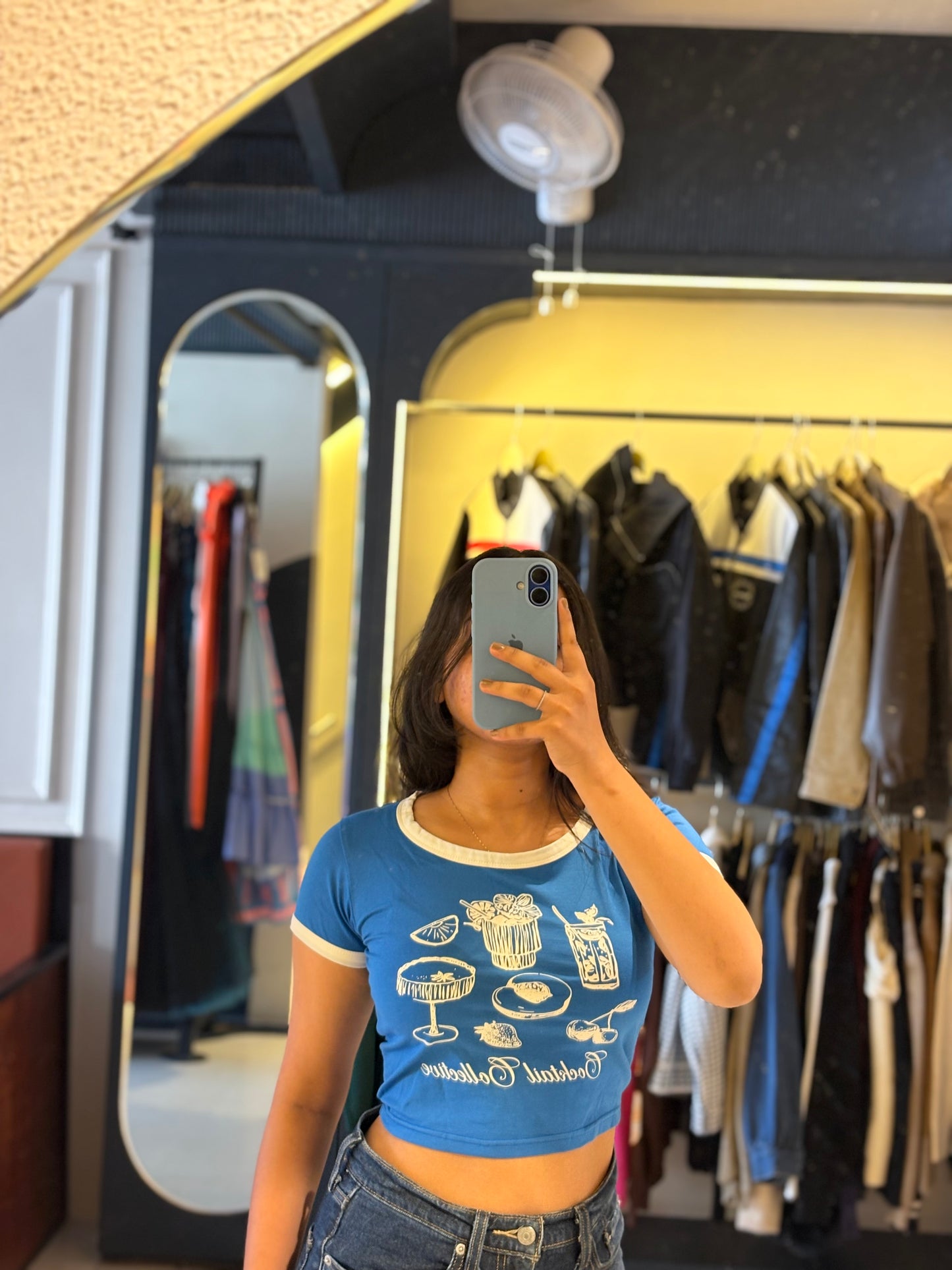 Blue Baby Tee