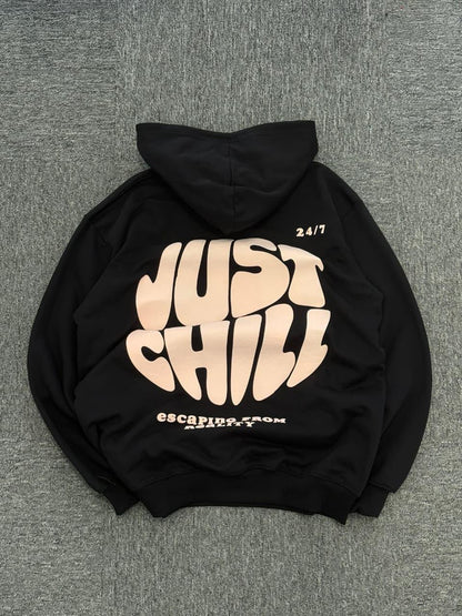 Just chill unisex hoodie