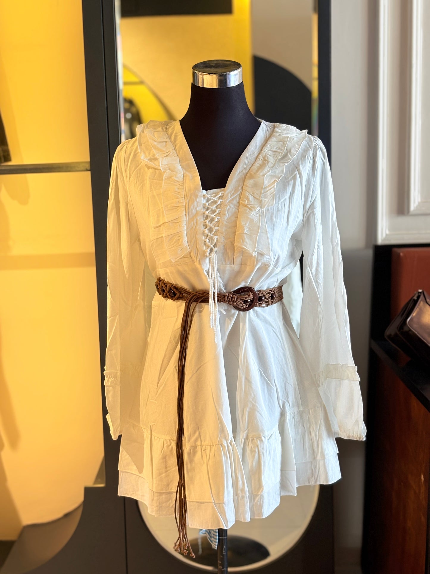 Belted summer Dress