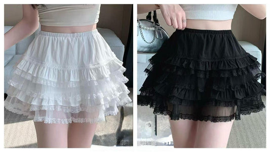 Lace Mini Skirt