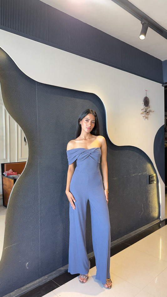 One Shoulder Jumpsuit