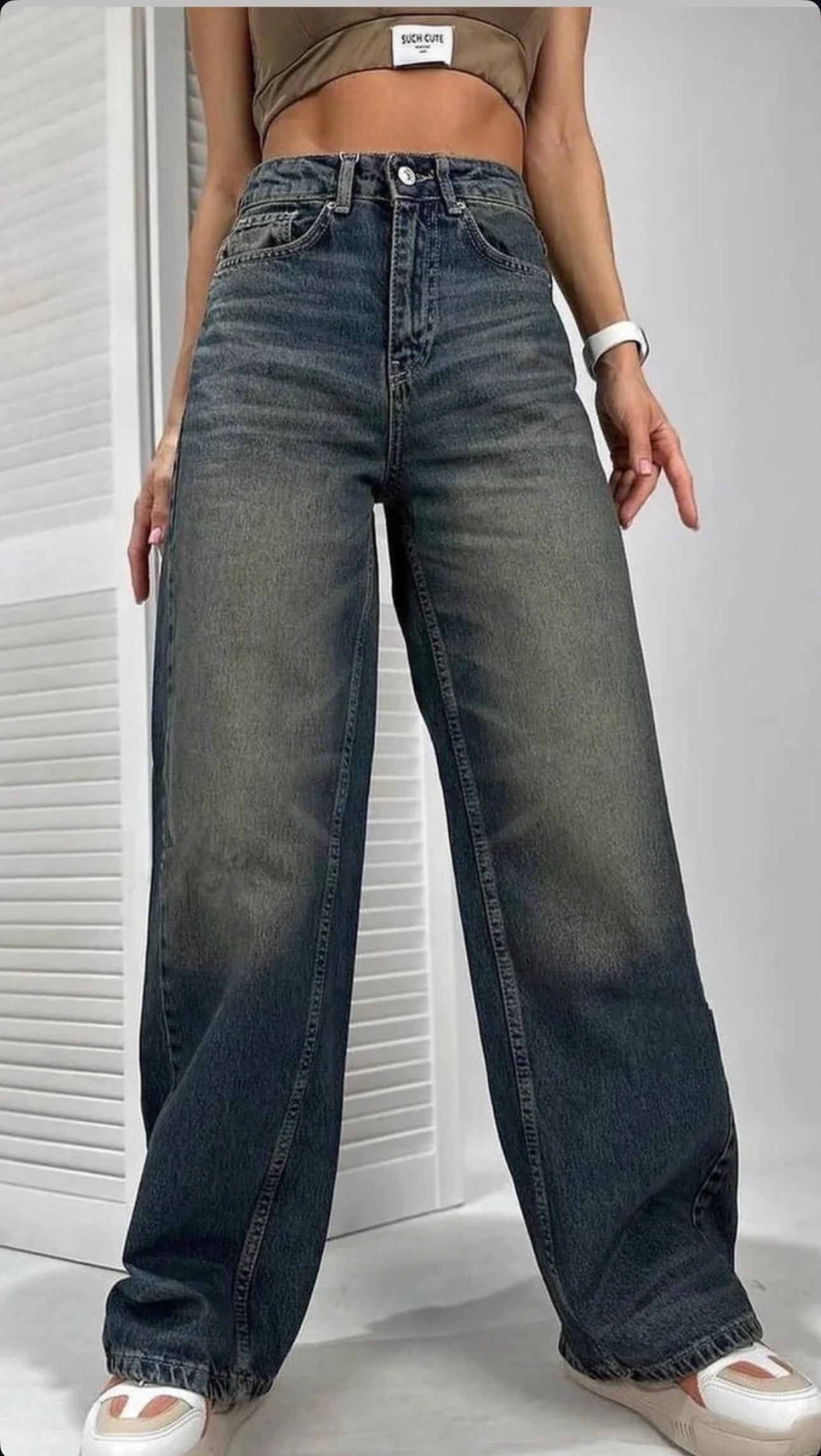 H&M low waist baggy fit