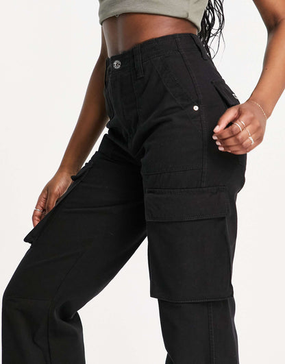 Black Bershka Cargo