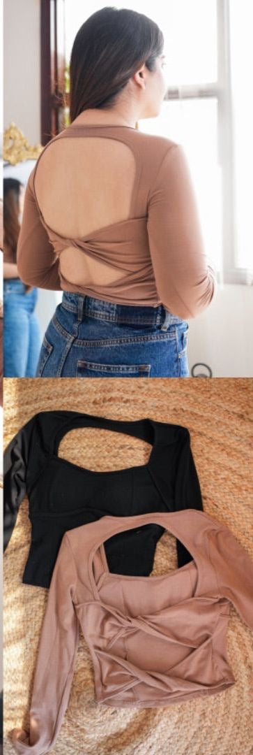 Paded Full Sleeved Top