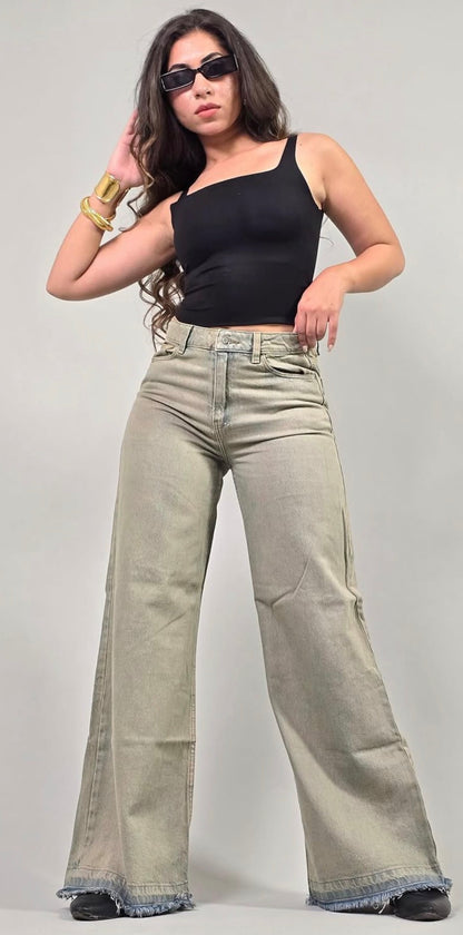 Baggy Wide Leg Denim