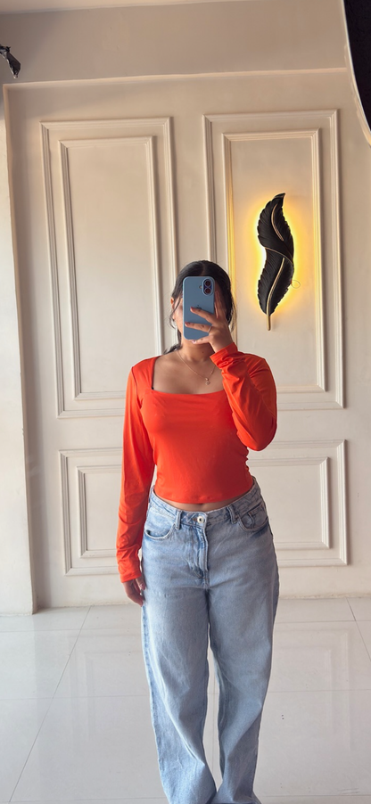 Amisu square Neck Top