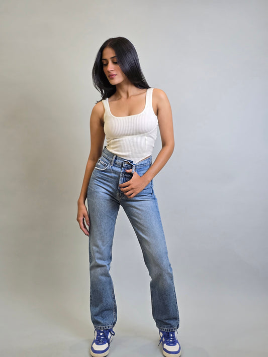 Zara Straight Fit Denim