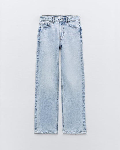 Blue Straight Fit Jeans