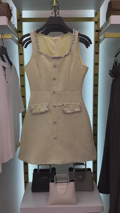 Chic Crystal Dress